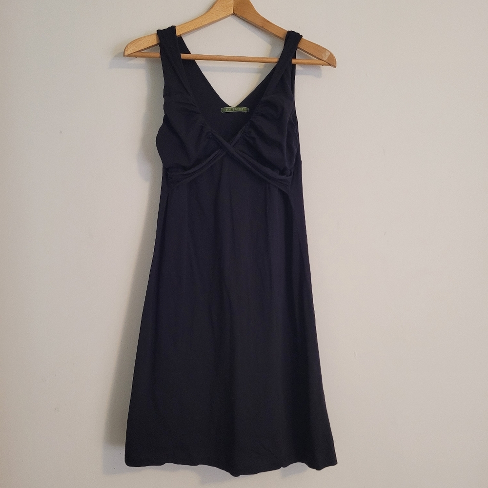 Velvet by Graham & Spencer Little Black Dress Sleeveless V neck